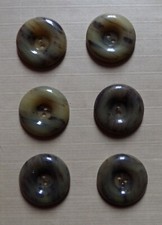§ lot 6 BOUTONS épais