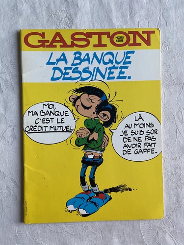 Gaston lagaffe banque - bd,