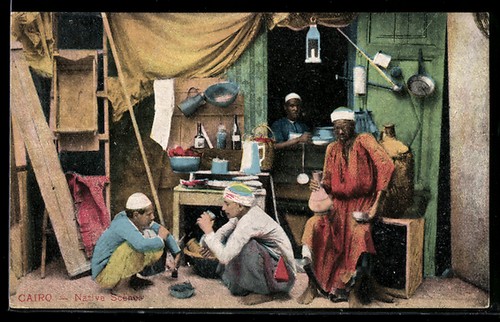 Carte postale caire - carte,
