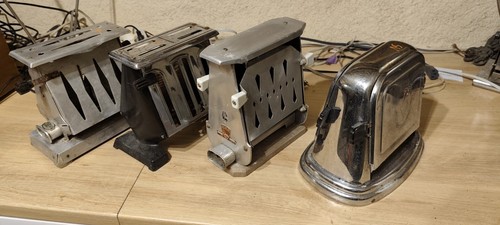 Lot grille pain ancien - 8,