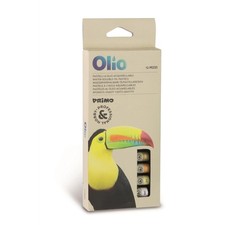 [0802POA12] Primo Boîte en carton de 12 pastels à l’huile Aquarellables, ave...