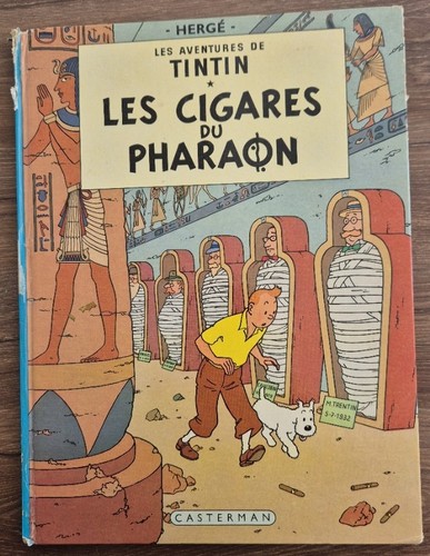Tintin les cigares - du, pharaon-