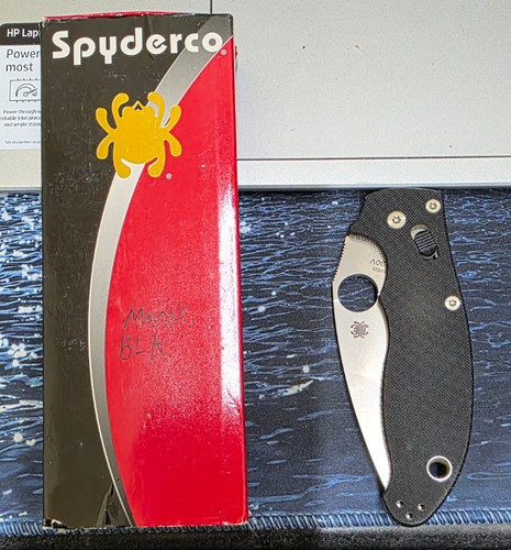 Spyderco manix pocket knife - spyderco, 2