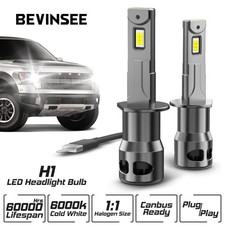 BEVINSEE 2x H1 LED Phare
