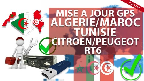 Mise jour cartographie gps - mise,