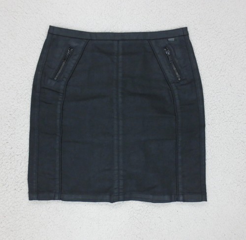 Mini jupe ikks noir rock - jupe,