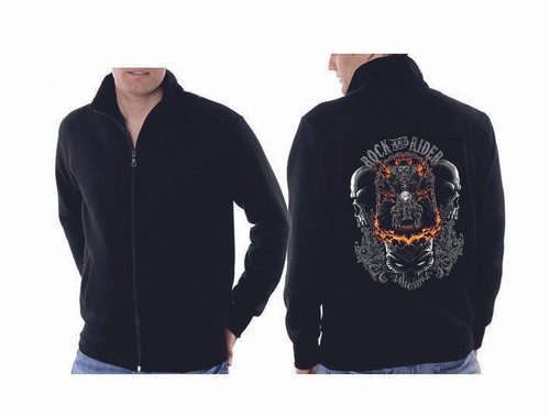 Veste sweatshirt noir - veste,