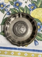 ancien vide poche coupelle publicitaire napoleon empereur 1806 meuble bernardot 