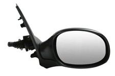 Retroviseur Passager passager Manuel Noir Chauffant avec sonde pour PEUGEOT 206+