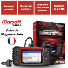 Valise de diagnostic | Scanner OBD2 | Outil en français iCarsoft CR Plus ✅