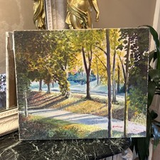 Tableau Huile Sur Toile