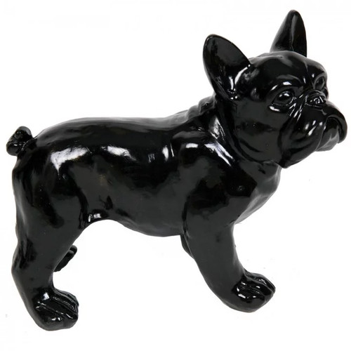 Statue chien bouledogue