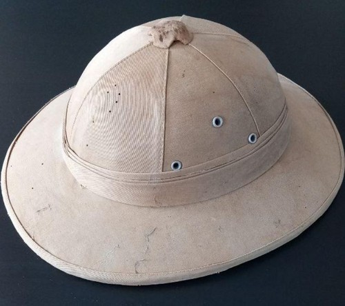 Ancien casque colonial 2 - ancien,
