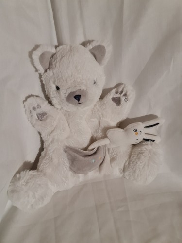 Doudou marionnette ours - , chat
