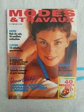 MODES ET TRAVAUX N°1123 06/1994 Mode Couture Tricot Poupée Barbie Loisir créatif