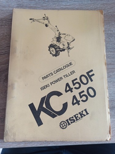 Livret piece iseki - piece, kc450f