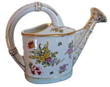 Arrosoir porcelaine décor de