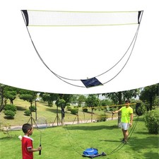 10x5 Ft Portable Badminton Net Ensemble pour Le Tennis Cour Jeux de Plage