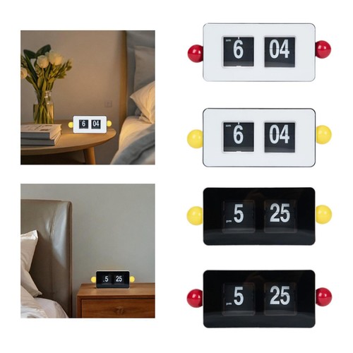 Auto flip table clock - auto, crafts