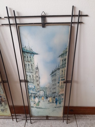 Tableaux vintage plexiglas - vintage,