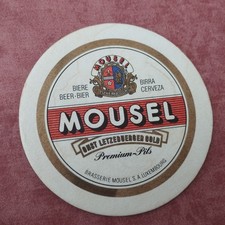 BIERE MOUSEL PREMIUM PILS LUXEMBOURG  ANCIEN SOUS BOCK CARTON