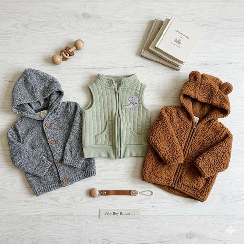 Baby boy outerwear bundle lot - bundle,