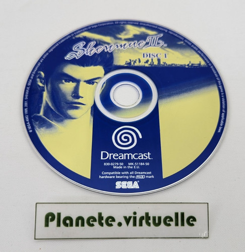 Shenmue dreamcast eur pal - shenmue,