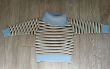 Pull bleu rayé   ZIPPY   6 ans, tbe ! 