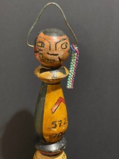 Unique grande quille militaria Medea Algerie années 1950 peinture militaire