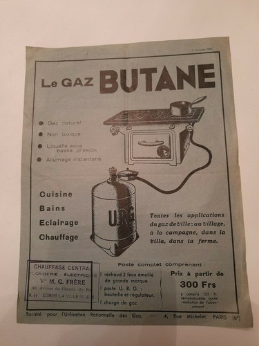 Feuillet gaziniere - feuillet,