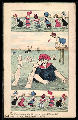 Carte postale artiste xavier - postale,