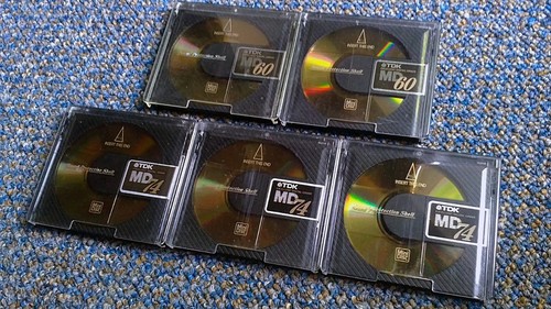 Minidisc tdk excellent sound - tdk,