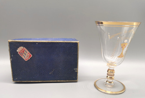 Ancien verre souvenir 1ère - verre,