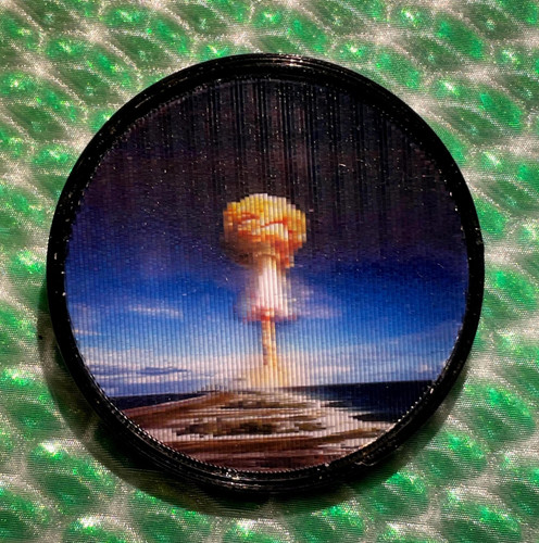 Badge lenticulaire animé - badge,