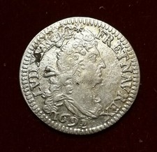 rareté ! ♦ louis XIV ♦ 4 Sols aux deux L ♦ 1692 A ♦ Paris ♦ ARGENT RARE !!!