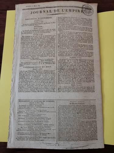Vieux documents journal de - documents,