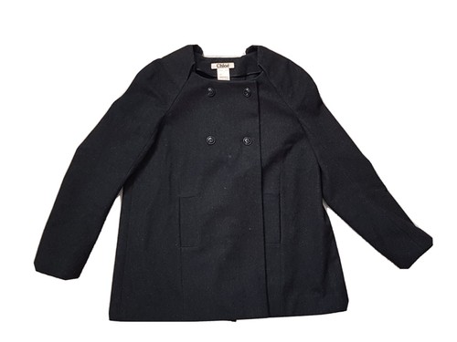 Manteau laine chloé - chloé,