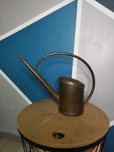 Ancien arrosoir métal - métal, cuivre