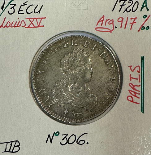 Ecu france louis xv - 1/3,