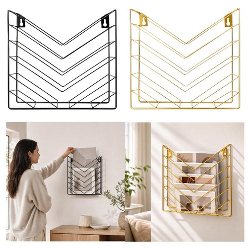 Porte revues mural suspendu - porte-revues,