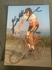 Carte Postale Cyclisme Giovanni Battaglin Autographe Dedicacée