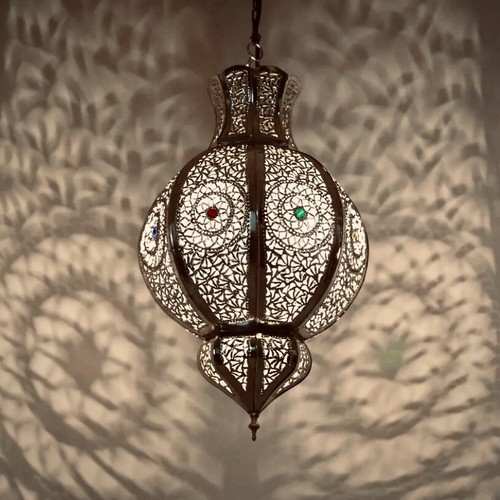 Arabes lampe marocaine métal - arabes,