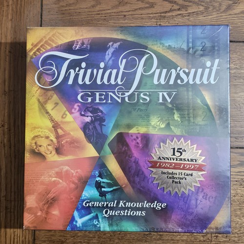 Vintage trivial pursuit genus - trivial,