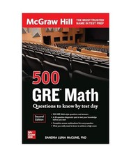 500 GRE Math Questions to Know