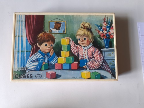 Boite cubes bois - boite,