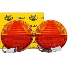 2x Feux Arrière Remorque Feu LED Hybrid 12V Tracteur Lumières Universel Camion