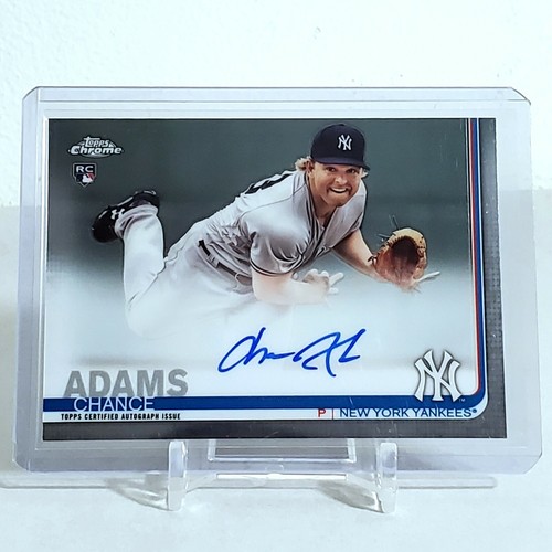 Chance adams 2019 topps - rc,