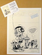 Affiche Franquin Gaston Le