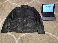 Helvetica Blouson Veste Cuir