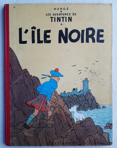 Tintin ile noire - l'ile, etat